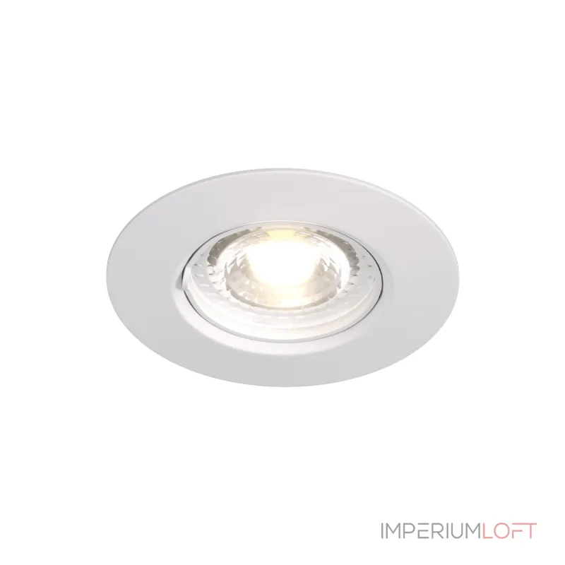 Встраиваемый светильник Denkirs DK3028 DK3028-WH цвет арматуры белый от ImperiumLoft
