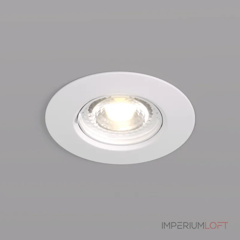 Встраиваемый светильник Denkirs DK3028 DK3028-WH цвет арматуры белый от ImperiumLoft