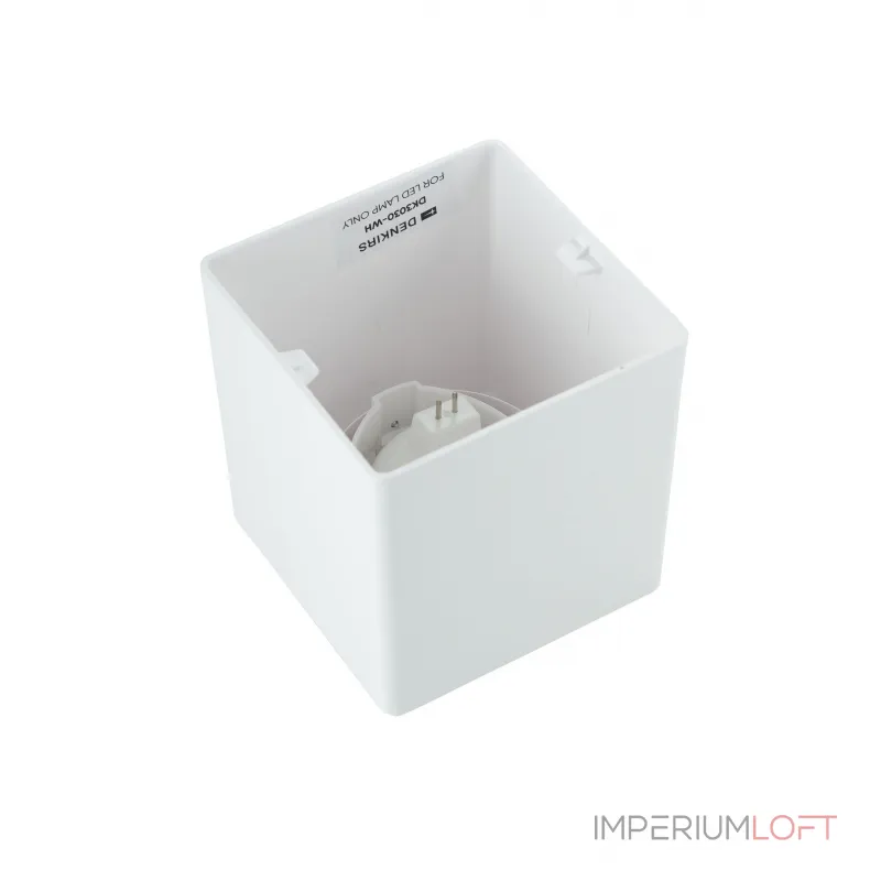 Накладной светильник Denkirs DK303 DK3030-WH Цвет плафонов белый Цвет арматуры белый от ImperiumLoft Накладной светильник Denkirs DK303 DK3030-WH Цвет плафонов белый Цвет арматуры белый от ImperiumLoft