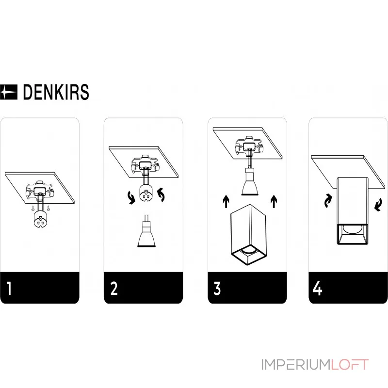 Накладной светильник Denkirs DK303 DK3030-WH Цвет плафонов белый Цвет арматуры белый от ImperiumLoft Накладной светильник Denkirs DK303 DK3030-WH Цвет плафонов белый Цвет арматуры белый от ImperiumLoft