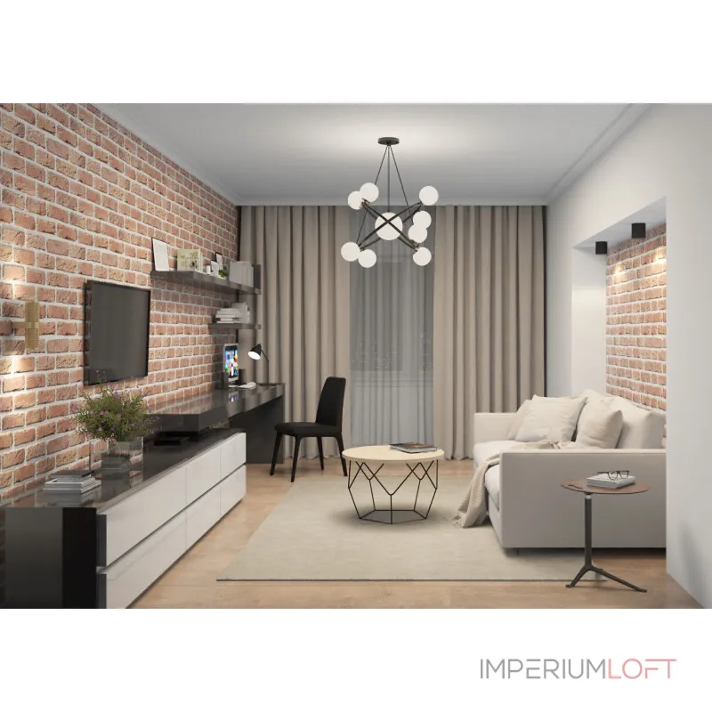 Накладной светильник Denkirs DK304 DK3040-BK Цвет арматуры черный Цвет плафонов черный