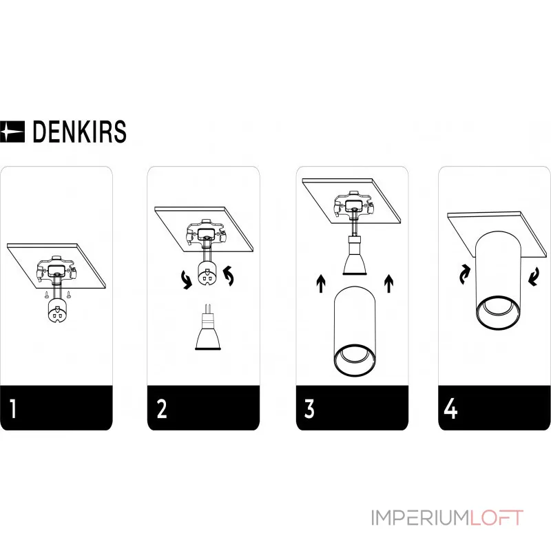 Накладной светильник Denkirs DK304 DK3040-WH