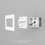 Встраиваемый светильник Denkirs DK302 2 DK3050-WH Цвет арматуры белый от ImperiumLoft