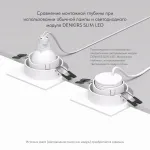 Встраиваемый светильник Denkirs DK3021 DK3071-WH