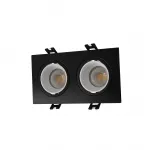 Встраиваемый точечный светильник Denkirs Rodvig DK3072-BK+WH