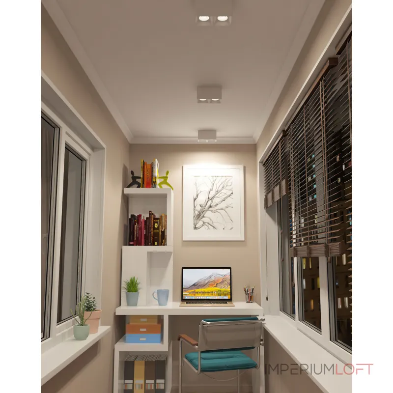 Накладной светильник Denkirs DK3030 DK3085-WH Цвет плафонов белый от ImperiumLoft Накладной светильник Denkirs DK3030 DK3085-WH Цвет плафонов белый от ImperiumLoft