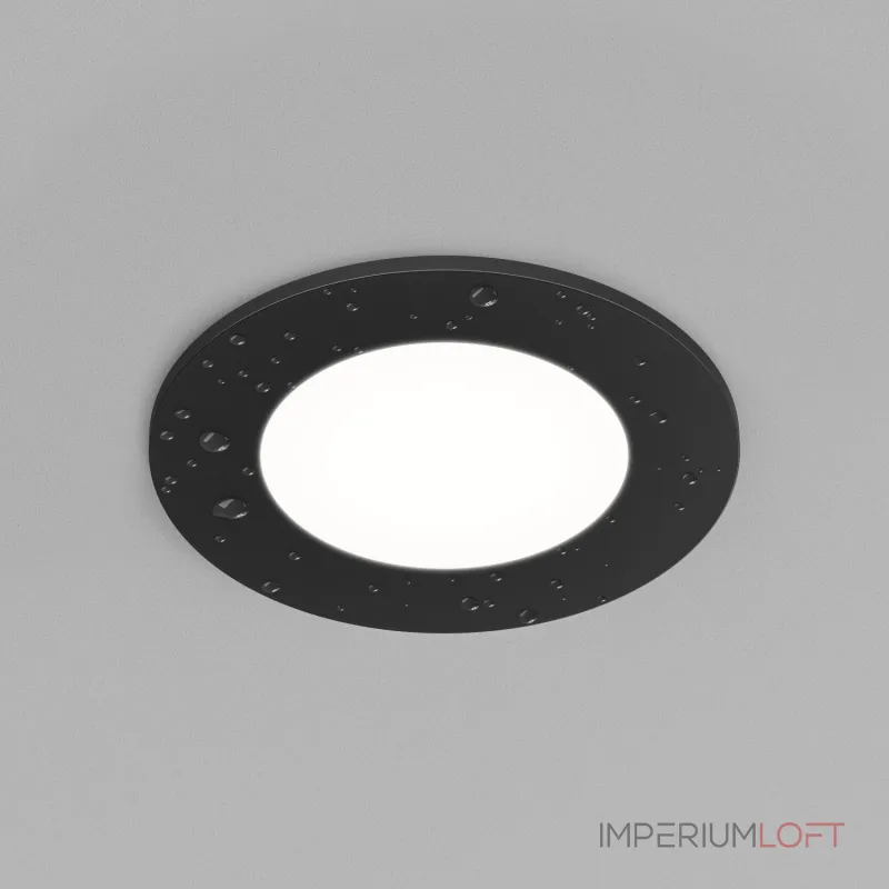 Встраиваемый светильник Denkirs PORT DK3101-BK