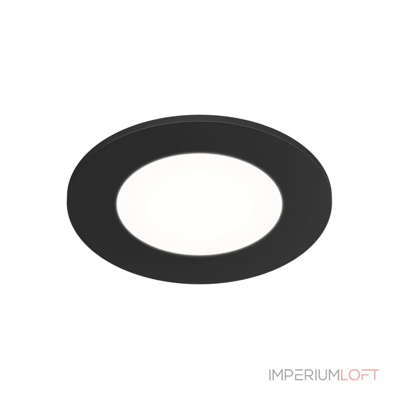 Встраиваемый светильник Denkirs PORT DK3101-BK