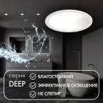Встраиваемый светильник Denkirs Deep DK3103-WH от ImperiumLoft