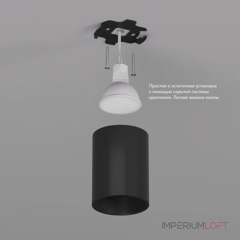 Накладной светильник Denkirs DK3110 DK3110-BK от ImperiumLoft Накладной светильник Denkirs DK3110 DK3110-BK от ImperiumLoft