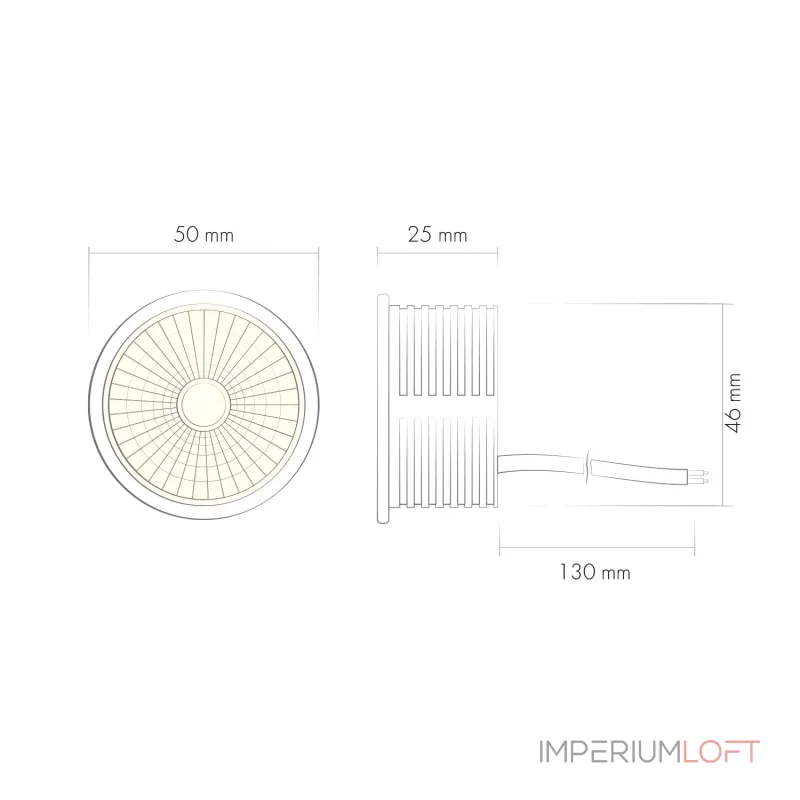 Керамический светодиодный модуль Denkirs Slim Led DK4000-8W dim от ImperiumLoft Керамический светодиодный модуль Denkirs Slim Led DK4000-8W dim от ImperiumLoft