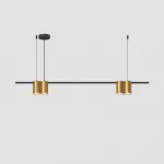 Подвесной светильник Denkirs Orbit DK4061-BK+SG