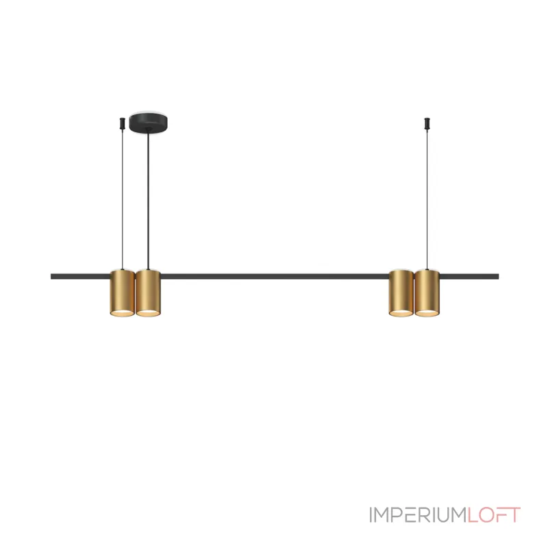 Подвесной светильник Denkirs Orbit DK4061-BK+SG