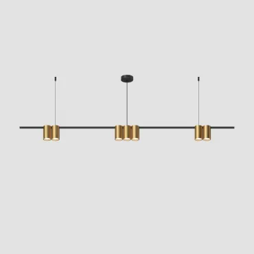 Подвесной светильник Denkirs Orbit DK4063-BK+SG Подвесной светильник Denkirs Orbit DK4063-BK+SG
