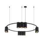 Подвесная люстра Denkirs Orbit DK4065-BK