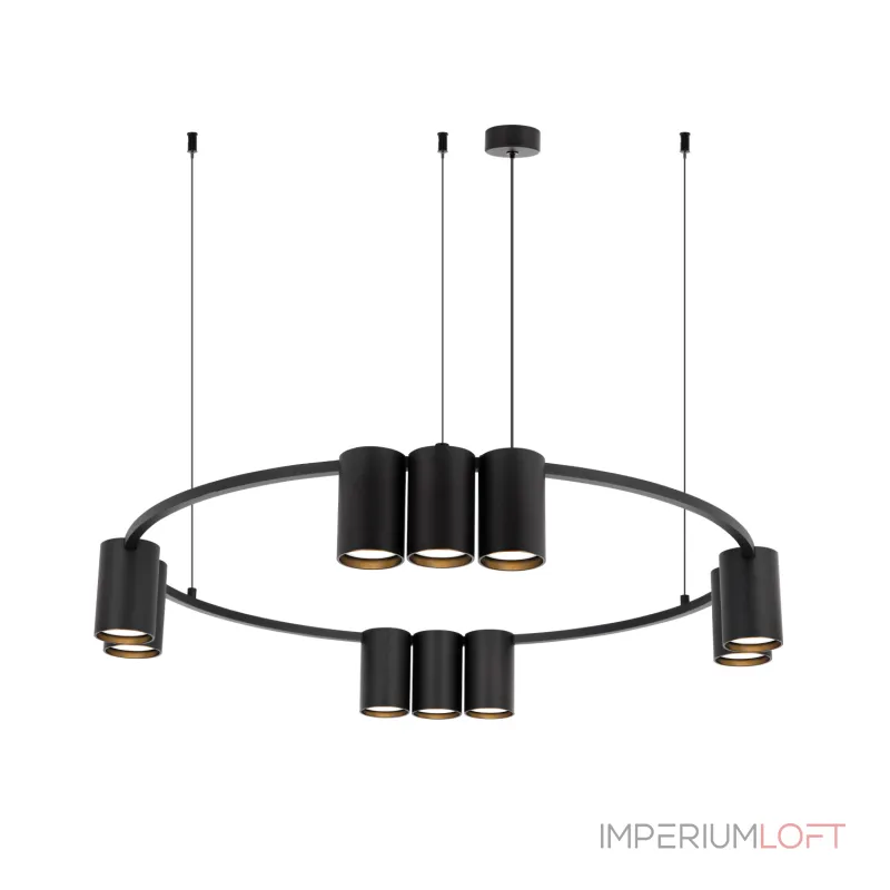 Подвесная люстра Denkirs Orbit DK4065-BK