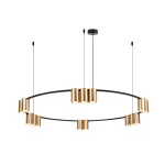 Подвесная люстра Denkirs Orbit DK4067-BK+SG