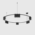 Подвесная люстра Denkirs Orbit DK4067-BK