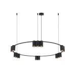 Подвесная люстра Denkirs Orbit DK4067-BK