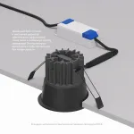 Встраиваемый светильник Denkirs DK4500 DK4500-BK Цвет арматуры черный