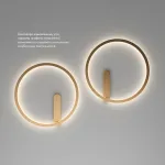 Бра Denkirs Round DK5035-SG