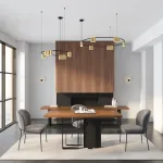 Настенный светильник Denkirs Orbit DK5060-BK+SG