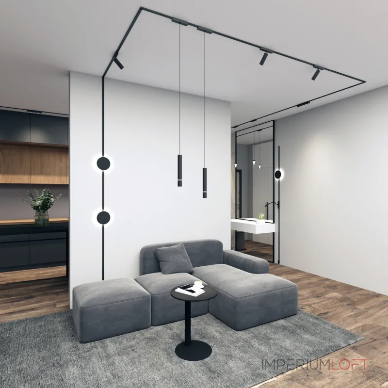 Светильник для трека Denkirs Air Hang DK5315-BK