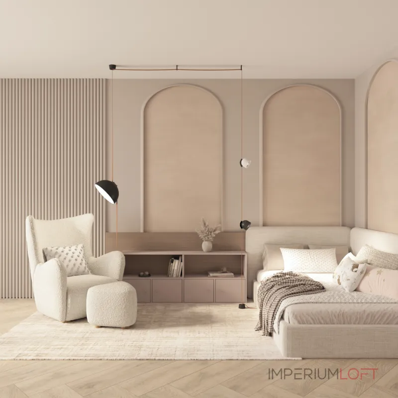 Поворотный светильник для трека-ремня Denkirs Belty Spot DK5540-BK