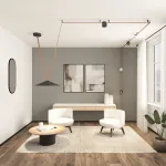 Поворотный светильник для трека-ремня Denkirs Belty Spot DK5540-BK