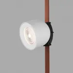 Поворотный светильник для трека-ремня Denkirs Belty Spot DK5540-WH+BK