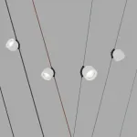 Поворотный светильник для трека-ремня Denkirs Belty Spot DK5540-WH+BK