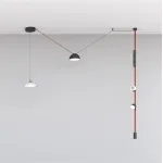 Поворотный светильник для трека-ремня Denkirs Belty Spot DK5540-WH+BK