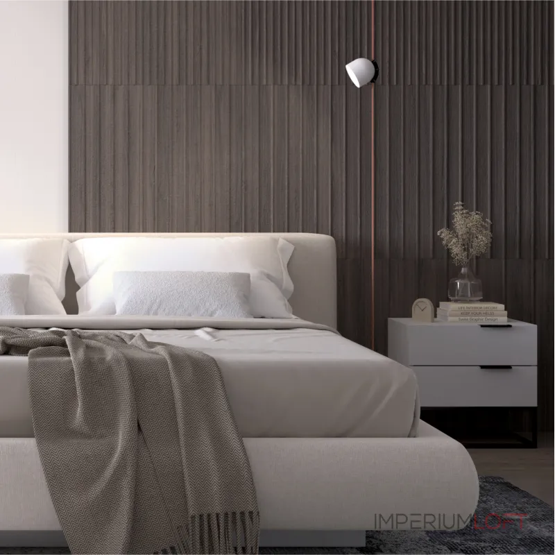 Поворотный светильник для трека-ремня Denkirs Belty Spot DK5542-WH+BK