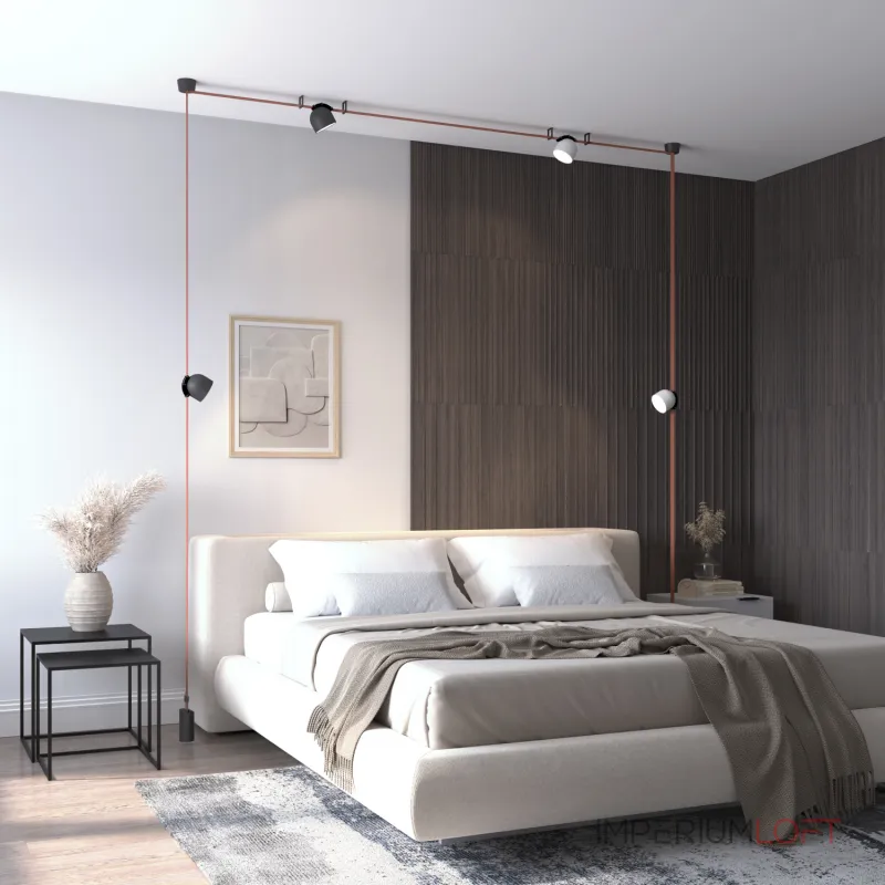 Трековый светильник Denkirs BELTY SPOT DK5543-WH+BK
