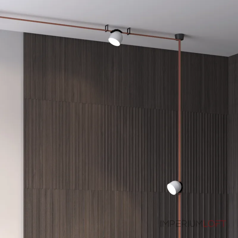 Трековый светильник Denkirs BELTY SPOT DK5543-WH+BK