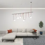 Cветильник для трека-ремня Denkirs Belty Orb DK5550-BK
