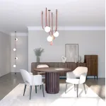 Cветильник для трека-ремня Denkirs Belty Orb DK5550-BK