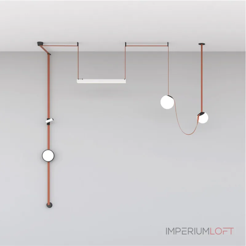Трековый светильник Denkirs BELTY ORB DK5551-BK
