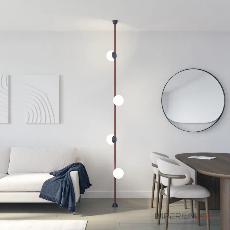 Трековый светильник Denkirs BELTY ORB DK5551-BK