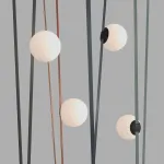 Cветильник для трека-ремня Denkirs Belty Orb DK5552-BK
