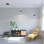 Трековый  светильник Denkirs BELTY FLOW DK5561-BK