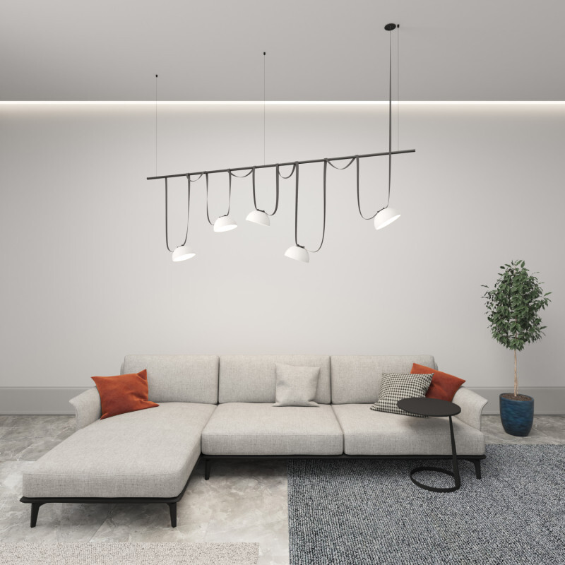 Трековый светильник Denkirs BELTY FLOW DK5561-WH+BK от ImperiumLoft Трековый светильник Denkirs BELTY FLOW DK5561-WH+BK от ImperiumLoft