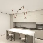 Cветильник для трека-ремня Denkirs Belty Flow DK5564-WH+BK