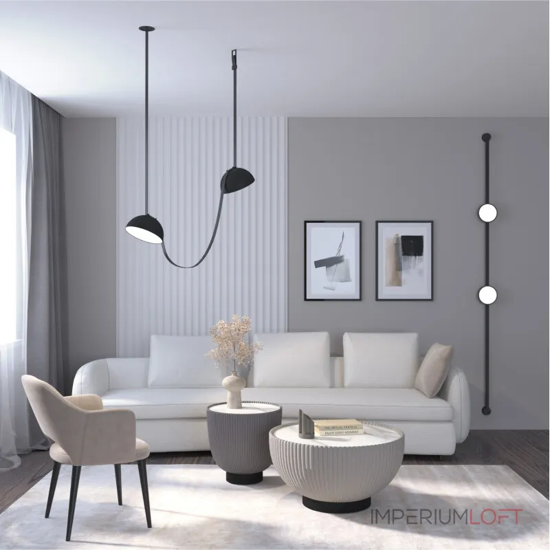 Трековый светильник Denkirs BELTY FLOW DK5567-BK