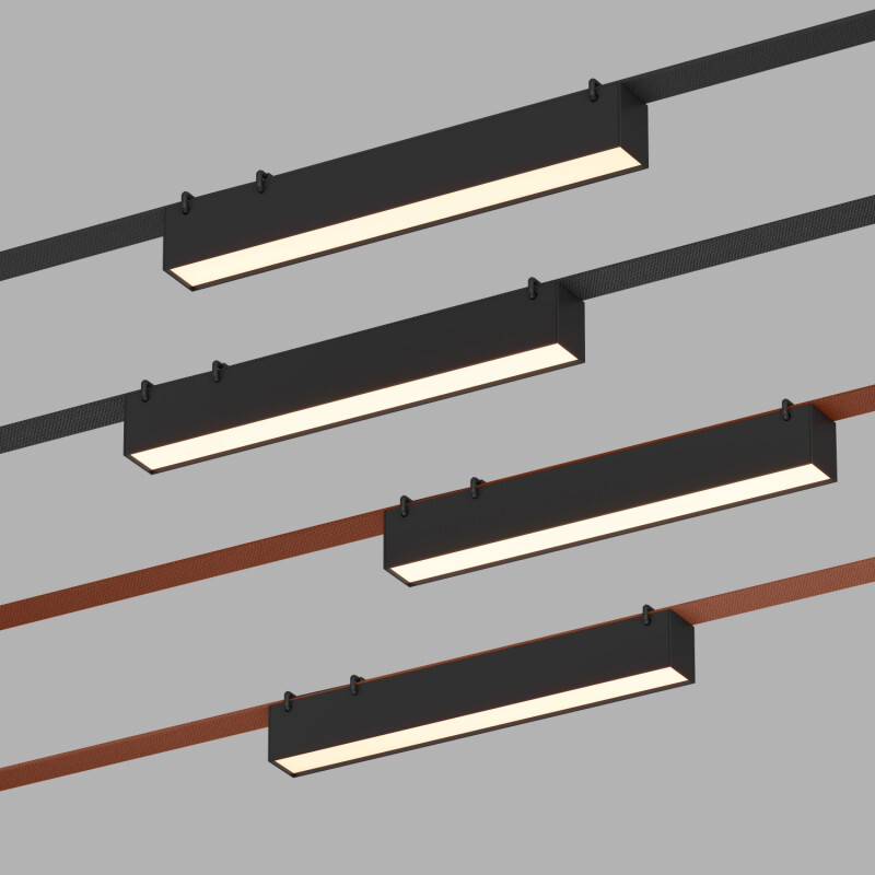 Трековый светильник Denkirs BELTY LINEAR DK5575-BK