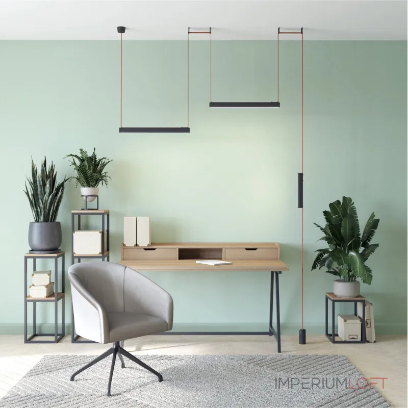 Трековый светильник Denkirs BELTY LINEAR DK5575-BK