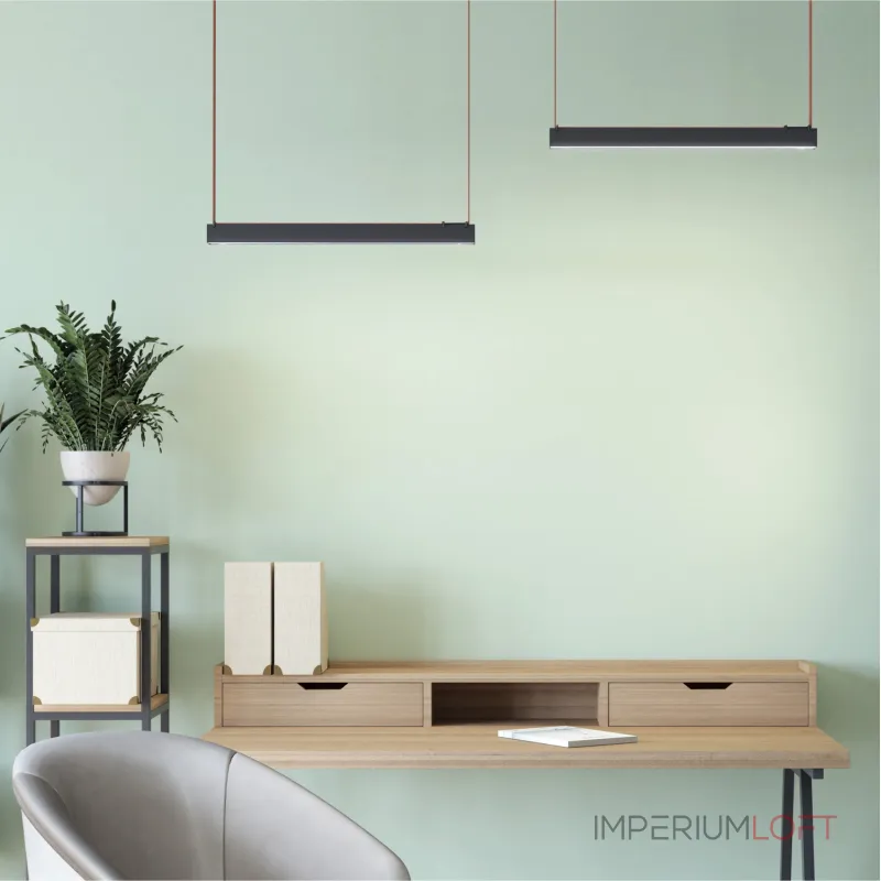 Cветильник для трека-ремня Denkirs Belty Linear DK5576-BK