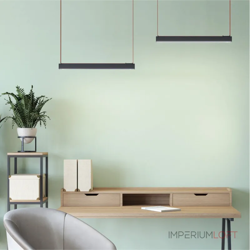 Трековый светильник Denkirs BELTY LINEAR DK5577-BK