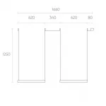 Комплект трековый Denkirs Belty SET DK55SET04-02-BR