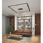 Профиль-держатель встраиваемый Denkirs Flod DK5850-BK